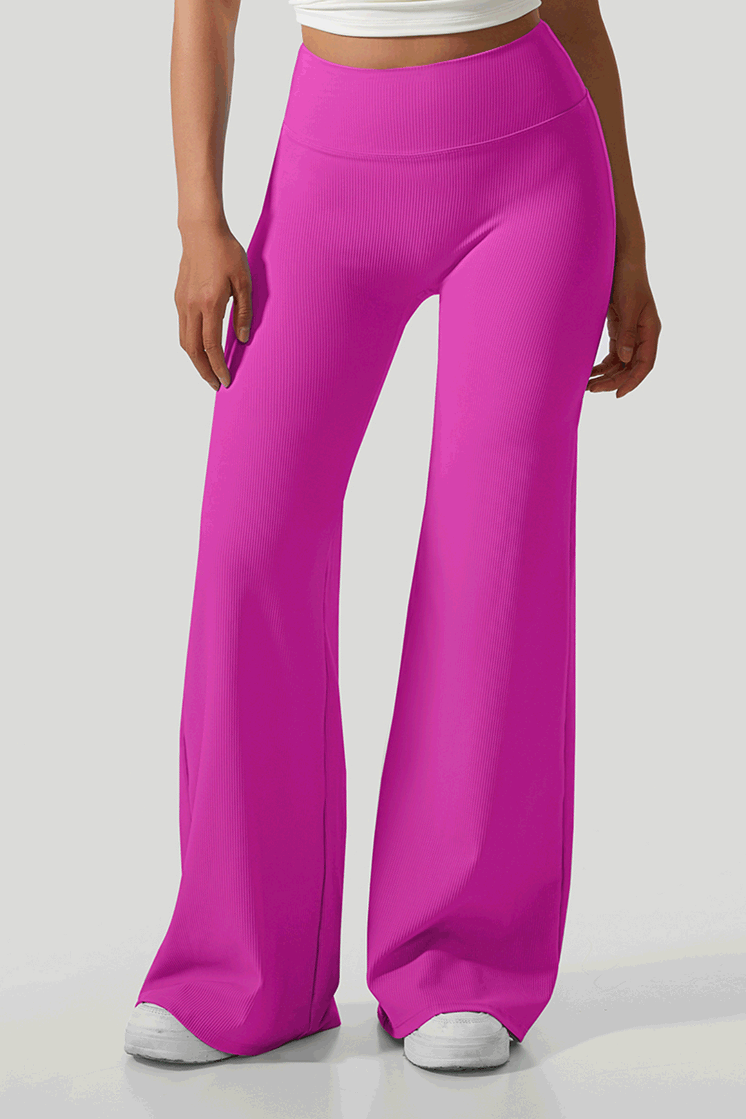 ZenFlex - Ribbed Wide Leg Pant