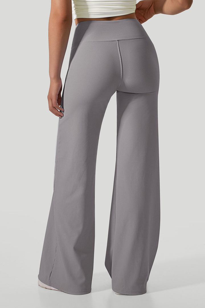 ZenFlex - Ribbed Wide Leg Pant