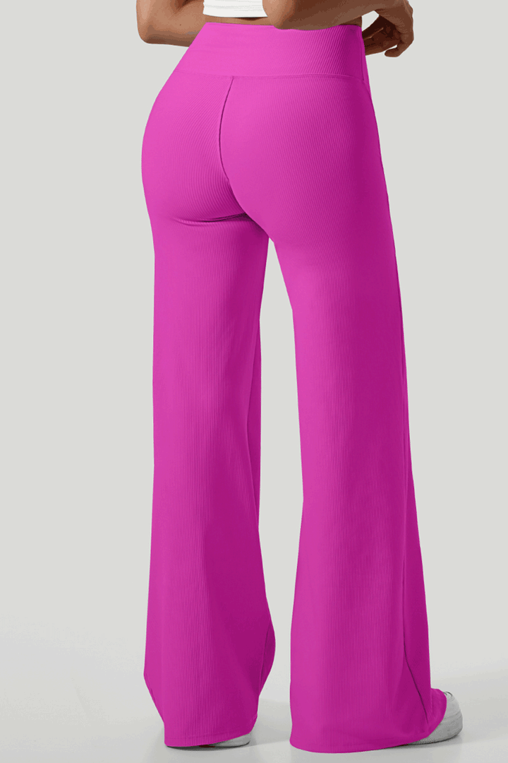 ZenFlex - Ribbed Wide Leg Pant