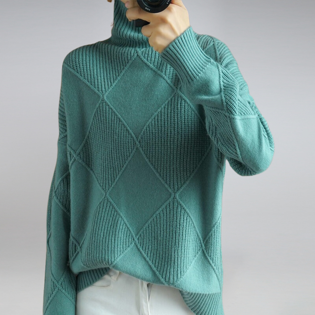 Abigail™ | Luxury Turtleneck Sweater