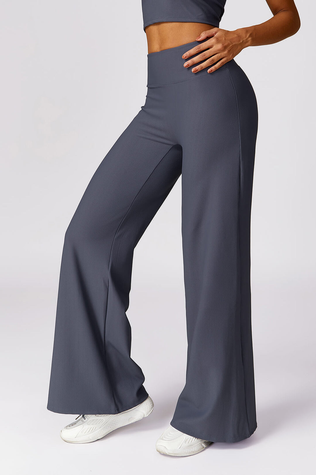 ZenFlex - Ribbed Wide Leg Pant