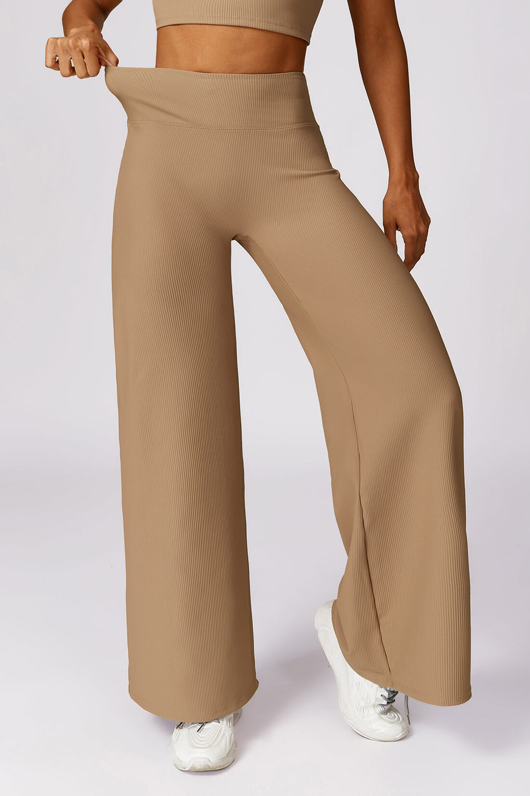 ZenFlex - Ribbed Wide Leg Pant