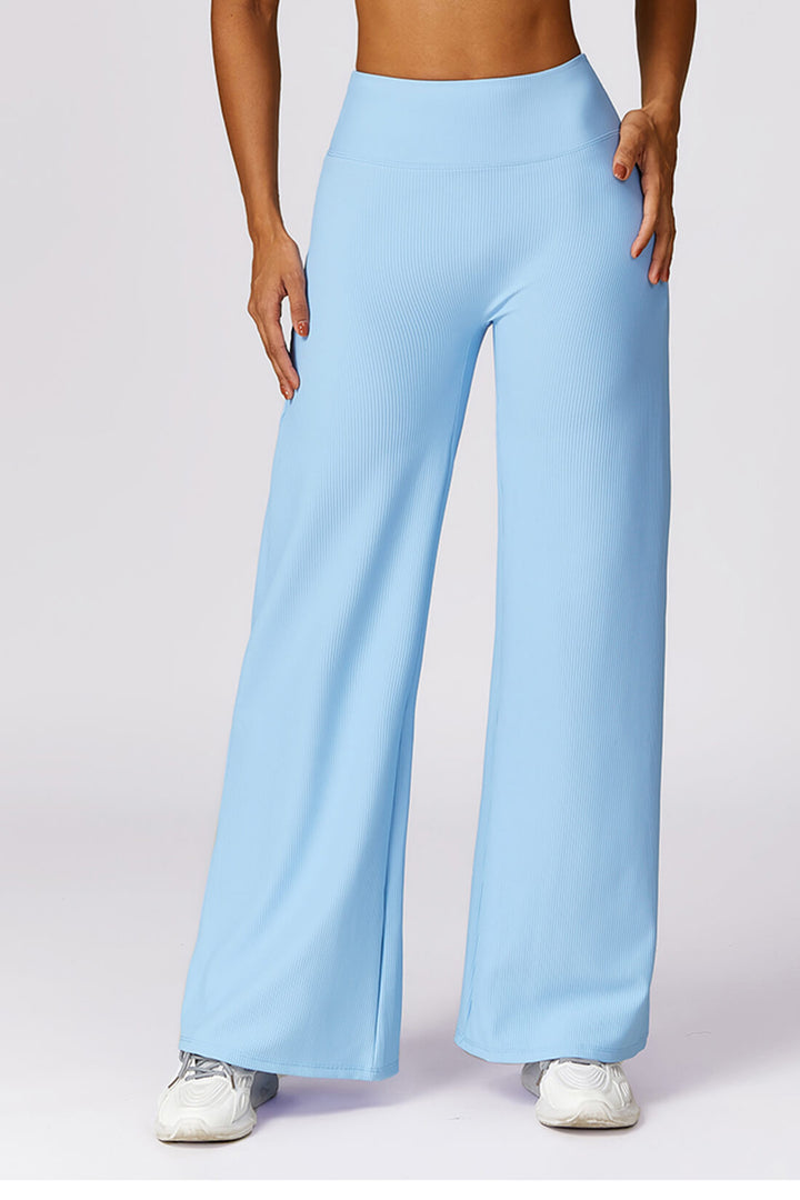 ZenFlex - Ribbed Wide Leg Pant