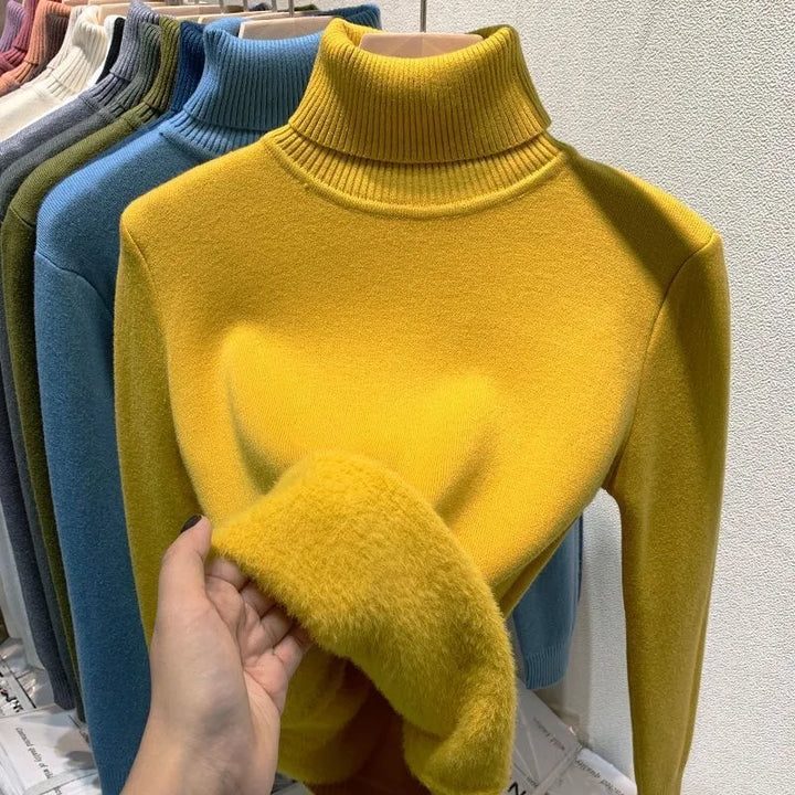 KylieFleece™️ - Velvet Dream Turtleneck