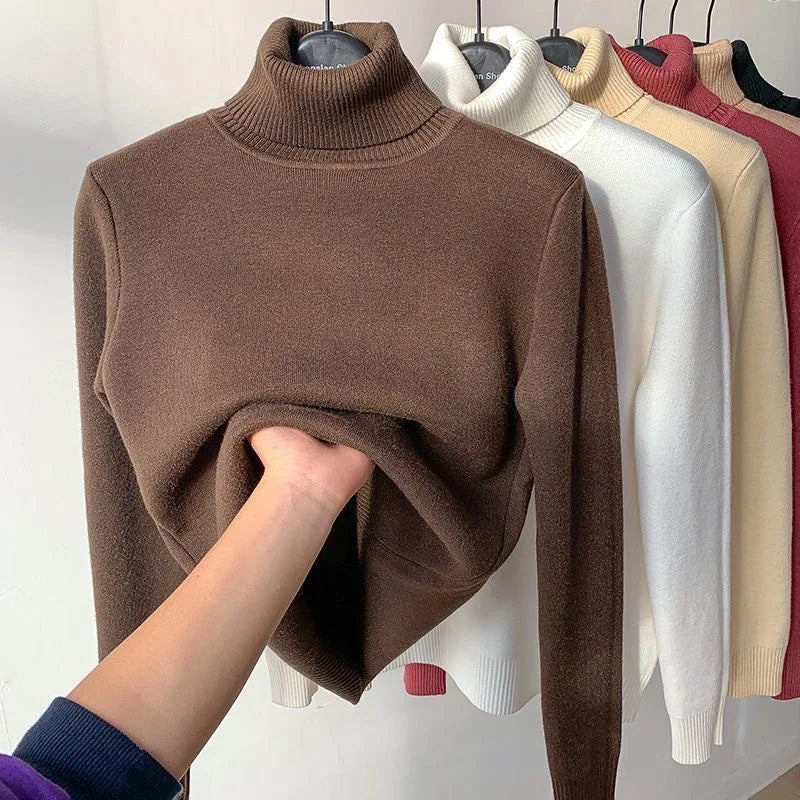 KylieFleece™️ - Velvet Dream Turtleneck