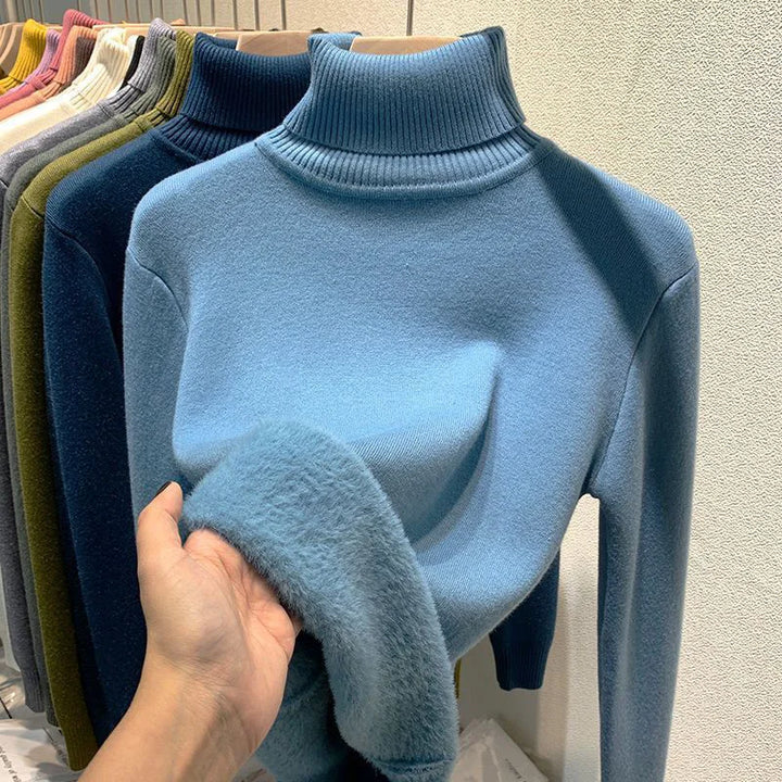 KylieFleece™️ - Velvet Dream Turtleneck